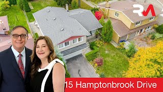 15 Hamptonbrook Drive Etobicoke Home by Jeff Macko and Frances Zuccarini  Real Estate Properties [upl. by Annawek]