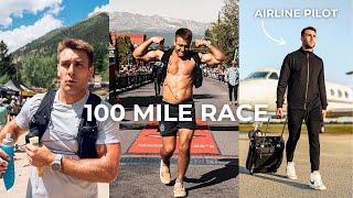 Airline Pilot Takes on Leadville 100 Ultramarathon [upl. by Noirod]