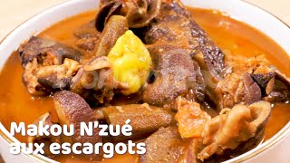 Recette Ivoirienne  Sauce Mankou NZué aux Escargots [upl. by Vel]