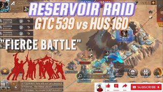 State of Survival  Reservoir Raid GTC 539 vs HUS 160Fierce Battle [upl. by Adnale594]