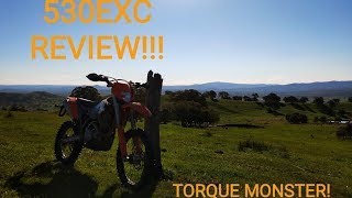 KTM 530EXC REVIEW [upl. by Nadeen]