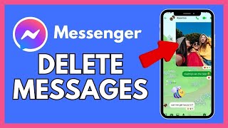 How to Delete Messages in Messenger 2024 [upl. by Yekram]