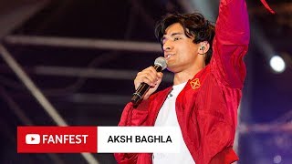 AKSH BAGHLA  YouTube FanFest Mumbai 2018 [upl. by Lothar444]