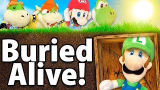 Crazy Mario Bros Buried Alive [upl. by Wendalyn]