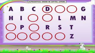 Learn Grade 1  English grammar  Alphabetical Order [upl. by Madeline]