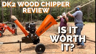 KOHLER DK2 POWER OPC506 6” Woodchipper  Is It Worth It 🤠🌲 offgrid DIY ranch [upl. by Nazario687]