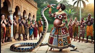 OUR QUEEN IS PREGNANT FOR A SNAKE tales africanfolklore africanfolktales folks [upl. by Araiek]