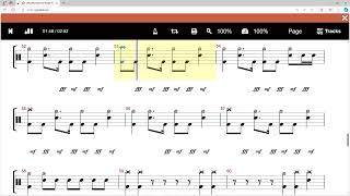 Cargo  Calare Pe Motoare  Drum Tab Play Along [upl. by Wheeler]