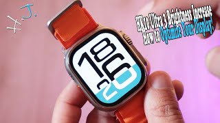 HK10 Ultra 3 Brightness Increase – How to Optimize Your Display⌚ [upl. by Karyl]