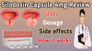 prostagard Capsule 4mg  Silodosin 4mg capsule  Prostagard capsule Uses Dose Side effect [upl. by Orme]