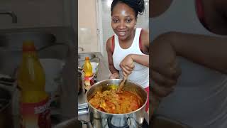 Cooking Ogbono Soup Nigeria Food [upl. by Kcirred542]