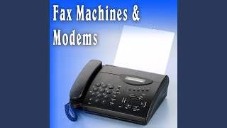 Fax Machine Dial Connect amp HangUp [upl. by Eenttirb]