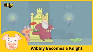 Wibbly Pig  Wibbly Pretends to be a Knight [upl. by Layod966]