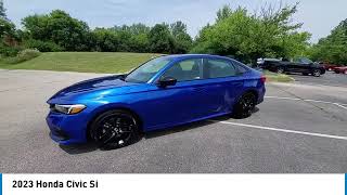 2023 Honda Civic Si near me Indianapolis Beech Grove Speedway Lawrence Indiana IHO1671 IHO1671 [upl. by Miner444]