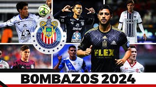 LISTA DE REFUERZOS EN LAS CHIVAS POR FIN ANUNCIAN A LOS REFUERZOS PARA EL CLAUSURA 2024 SON PROSPECT [upl. by Etteoj]