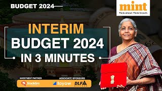 Budget 2024 Highlights Nirmala Sitharamans 58 Minute Speech In 3 Minutes  Budget 2024 Highlights [upl. by Ran]