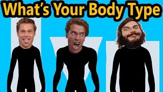 Whats Your Body Type 100 ACCURATE EASY TEST Ectomorph Mesomorph Endomorph Diet amp Workout Shape [upl. by Keegan]