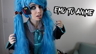 EMO To ANIME Transformation  Eugenia Cooney [upl. by Neeli]