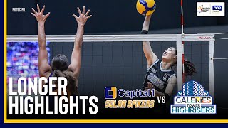 CAPITAL1 vs GALERIES TOWER  LONGER HIGHLIGHTS  202425 PVL ALLFILIPINO CONFERENCE  DEC 7 2024 [upl. by Ahsuatal]