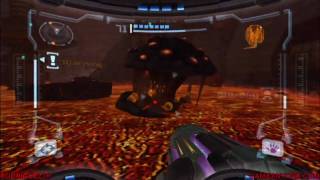 Metroid Prime Trilogy Walkthrough Metroid Prime Lava Cooling Puzzle Pt 22 [upl. by Lledyl]