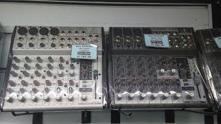 Mesa Behringer XENYX 1202FX  COMO USAR EM ESTÚDIOS E AO VIVO [upl. by Wey]