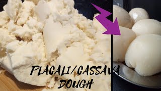 🇫🇷Comment faire son placali à la quotfaçon ivoirienne🇨🇮quot🇬🇧how to do cassava dough [upl. by Nyahs]