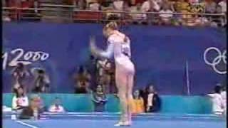 Simona Amanar  2000 Olympics AA  Floor Exercise [upl. by Poppy667]