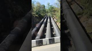 Penstock pipe viral shortsvideo water [upl. by Anila504]