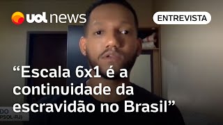 Rick Azevedo critica PT por falta de adesão à PEC que pede o fim da escala 6x1 O que tá faltando [upl. by Eirelav]