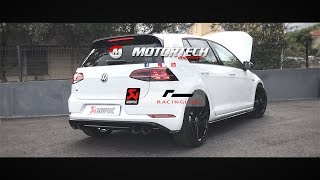 AKRAPOVIC amp RACINGLINE  Golf VII R Golf 7  Stage2 [upl. by Arola]