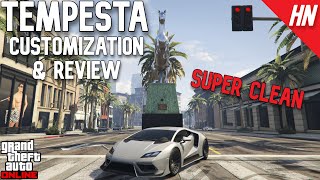 Pegassi Tempesta Clean Customization Guide amp Review  GTA Online [upl. by Airetnohs641]