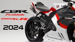 2024 Honda CBR1000RRR Fireblade New Model With Cooler Appearance Than Ducati V4 [upl. by Leiruh]