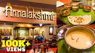 கோவில் மாரி இருக்க Annalakshmi Restaurant Chennai  UNLIMITED Veg Buffet Chennai  Food review Tamil [upl. by Asiuqram259]