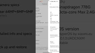 Xiaomi 11 Lite 5G NE HyperOS  Xiaomieu ROM  Stable Release [upl. by Einapets]