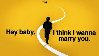 Bruno Mars  Marry You Official Lyric Video [upl. by Loziram]