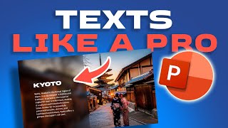 Add TEXTS like a PRO in PowerPoint 4 CREATIVE WAYS Step by Step 😊 [upl. by Azarcon697]