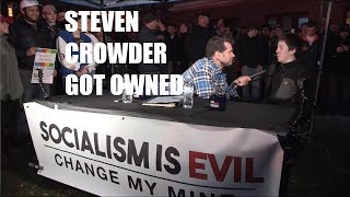 The Time Steven Crowder GOT OWNED In A quotChange My Mindquot Debate amp RAN AWAY [upl. by Petronille]