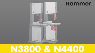 Hammer® N3800  N4400  Bandsaws  Felder Group [upl. by Howlend643]