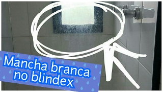 MANCHA BRANCA NO BLINDEX  APLICAÇÃO DE ADESIVO JATEADO PARA VIDRO [upl. by Gnay]