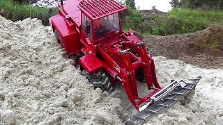 RC STEINBRUCH mit Sand verfüllen  QUARRY filling with sand [upl. by Odnolor]