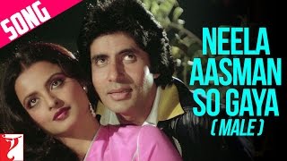 Neela Aasman So Gaya Male  Song  Silsila  Amitabh Bachchan  Rekha [upl. by Utir]