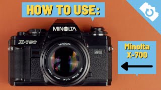 How to Use Minolta X700  Kamerastore [upl. by Bollinger]