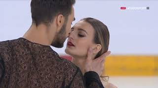 Gabriella Papadakis Guillaume Cizeron  20181123  Internationaux de France  Rythm Dance [upl. by Iy]