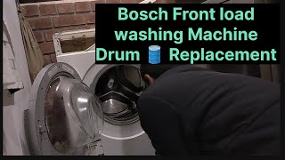 How To Fix Bosch Front Load Washing Machine Drum 🛢️🛢️🛢️ [upl. by Riddle]