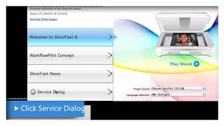 Plustek OpticFilm SilverFast Software Reset [upl. by Sucramej]