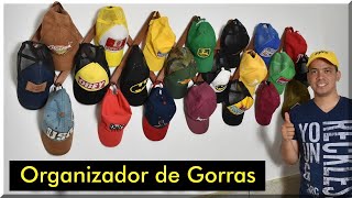 Como Hacer un Organizador de Gorras [upl. by Norvun]