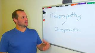 Naprapathic Medicine vs Chiropractic [upl. by Yecam234]