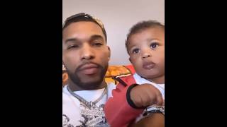 600Breezy amp Jazmine Cheaves Son Blaze Spends His 1st Holiday With Daddy 😌 [upl. by Rao]