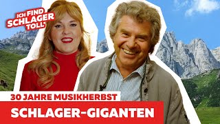 Unsere Schlagerstars feiern 30 Jahre Musikherbst 😍  Schlagergiganten  Stars amp Stories [upl. by Champagne231]