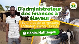 AGRICULTURE  Il abandonne son diplôme en administration des finances pour lélevage [upl. by Adnolahs]